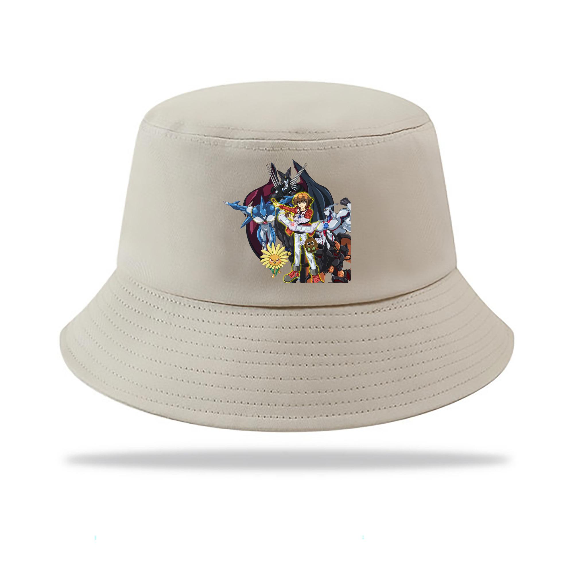 （画像用） 遊☆戯☆王 Yu-Gi-Oh! アウトドア日除けバケットハット